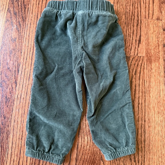 Carter's Boy Green Casual Corduroy Joggers - Size 18 months - Picture 2 of 3